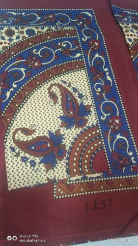 BEDSHEET JAIPUR PRINTED 90X108 2 PILLOW COVER